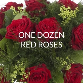 One Dozen Red Roses